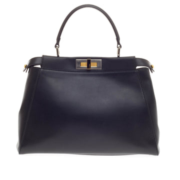 Fendi Peekaboo Leather Regular