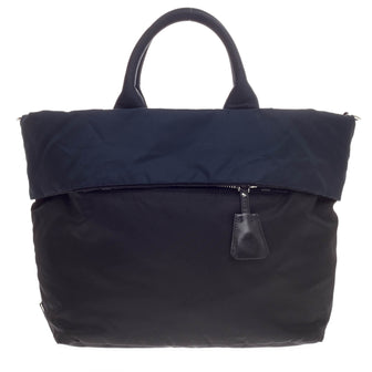 Prada Double Tote Tessuto -