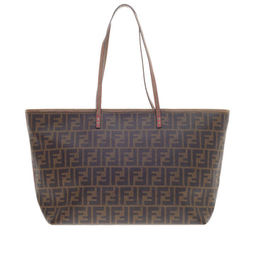 Fendi Roll Tote Zucca Coated Canvas Large