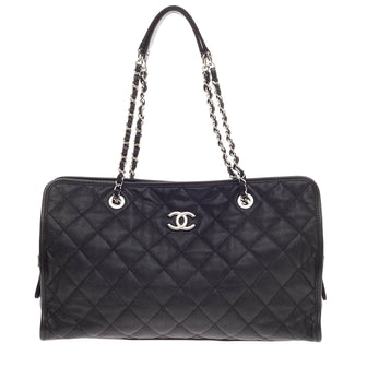 Chanel French Riviera Tote Caviar Large