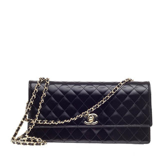 Chanel Square Chain CC Flap Patent Long