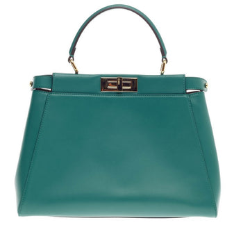 Fendi Peekaboo Leather Mini