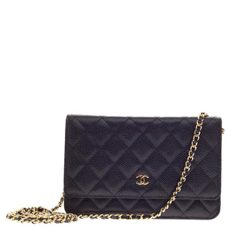 Chanel Wallet on Chain Quilted Caviar -