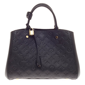 Louis Vuitton Montaigne Monogram Empreinte Leather BB