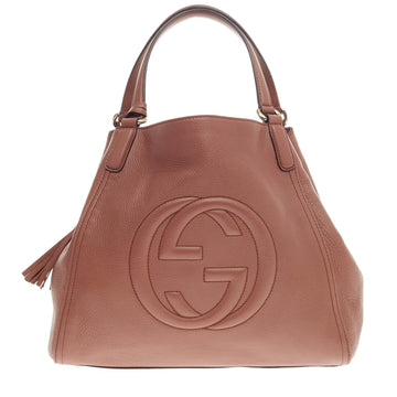Gucci Soho Shoulder Bag Leather Medium