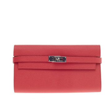 Hermes Kelly Wallet Epsom Long
