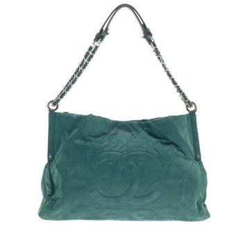 Chanel Timeless Chain Shopping Tote Iridescent Calfskin Medium