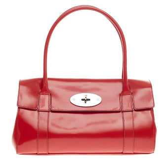 Mulberry Bayswater Satchel Patent Leather East West