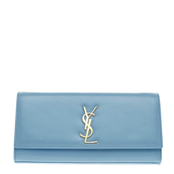 Saint Laurent Classic Monogram Clutch Leather -