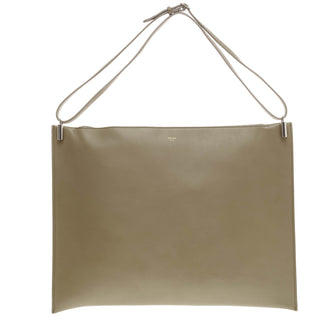 Celine Fortune Cookie Convertible Shoulder Bag Leather