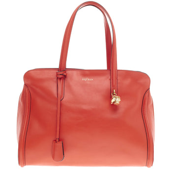 Alexander McQueen Padlock Zip Around Tote Leather Medium