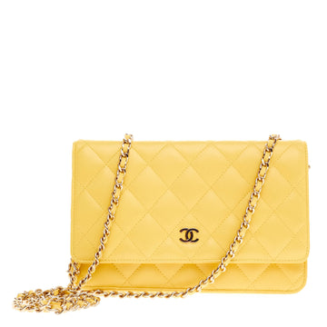 Chanel Wallet on Chain Quilted Lambskin