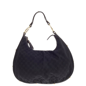 Gucci Interlocking Hobo GG Canvas Medium