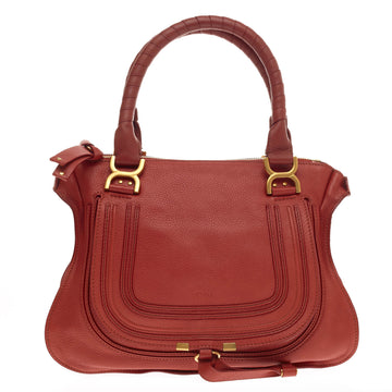Chloe Marcie Satchel Leather Medium