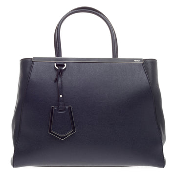 Fendi 2Jours Leather Medium