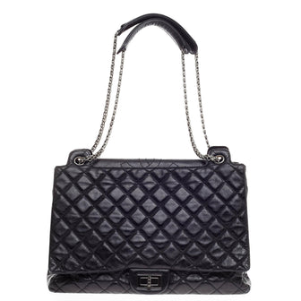 Chanel Accordion Reissue Flap Quilted Calfskin XL