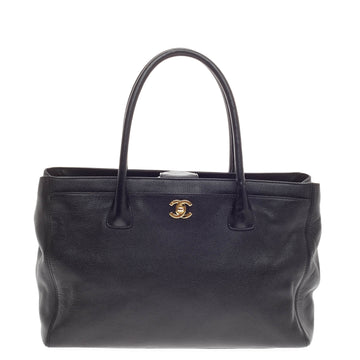 Chanel Cerf Executive Tote Leather Medium