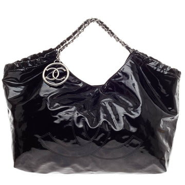 Chanel Coco Cabas Patent Large