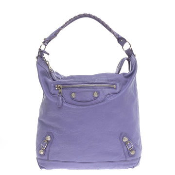 Balenciaga Day Hobo Giant Studs Leather