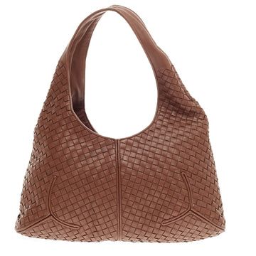Bottega Veneta Ball Hobo Intrecciato Nappa -