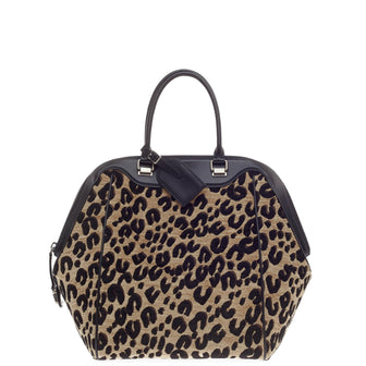 Louis Vuitton North South Bag Limited Edition Stephen Sprouse Leopard Chenille -