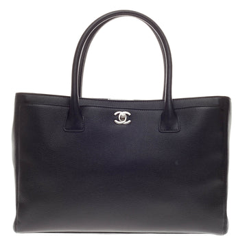 Chanel Cerf Executive Tote Leather Medium