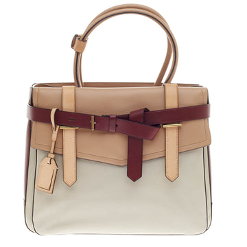 Reed Krakoff Tricolor Boxer Tote Leather Large