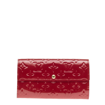 Louis Vuitton Sarah Wallet Monogram Vernis -