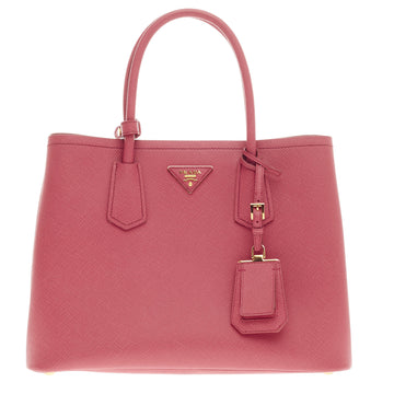 Prada Cuir Double Tote Saffiano Leather Medium