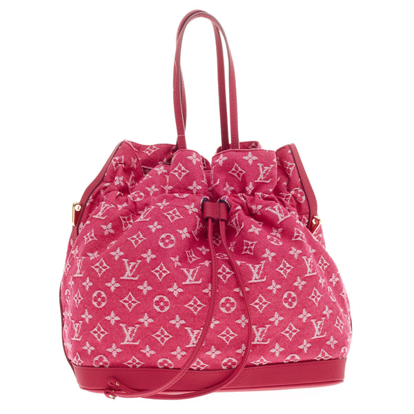 Louis Vuitton Louis Vuitton Noefull MM Rose Indian Denim Monogram