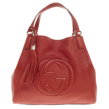 Gucci Soho Shoulder Bag Leather Medium