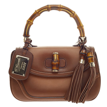 Gucci New Bamboo 1921 Top Handle Leather Medium