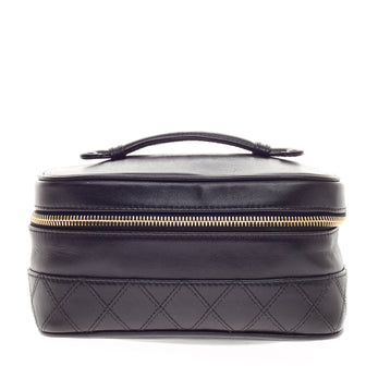 Chanel Cosmetic Case Quilted Lambskin -