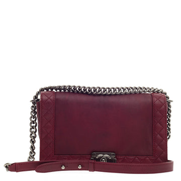 Chanel Reverso Boy Flap Calfskin New Medium