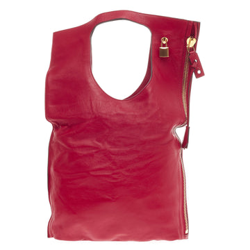 Tom Ford Alix Fold Over Bag Leather Large