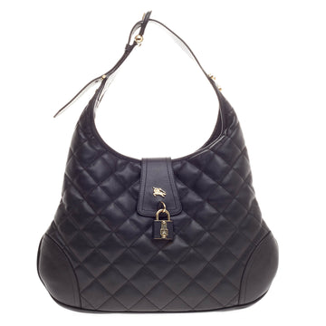 Burberry Brooke Hobo Quilted Leather -