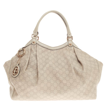 Gucci Sukey Tote Guccissima Leather Large
