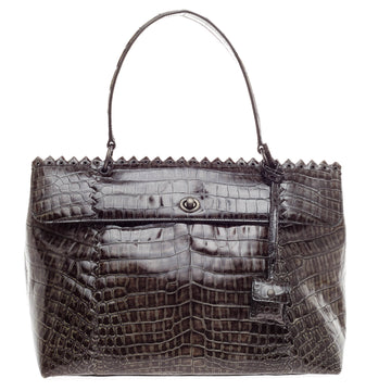 Bottega Veneta Tie-Dye Tiina Bag Crocodile Large