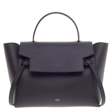 Celine Belt Bag Pebbled Leather Mini