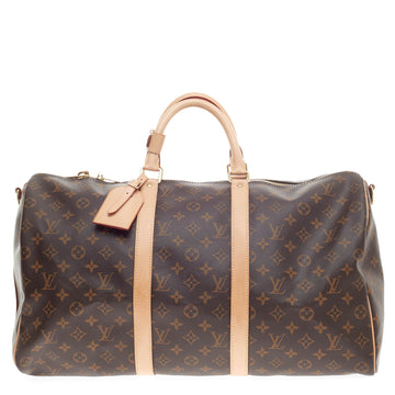 Louis Vuitton Keepall Bandouliere Monogram Canvas 50
