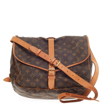 Louis Vuitton Saumur Monogram Canvas 35