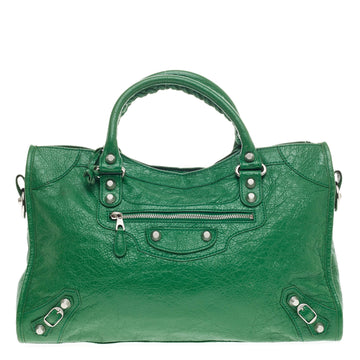 Balenciaga City Classic Studs Leather Medium