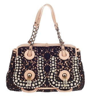 Fendi B. Bag Floral Lace -