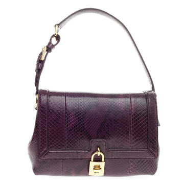 Dolce & Gabbana Miss Dolce Shoulder Bag Python Medium