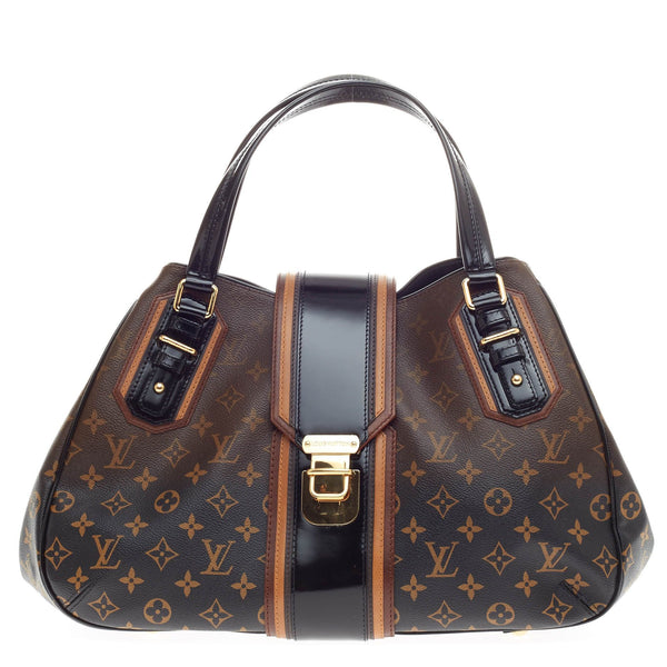 Louis Vuitton Griet Handbag Limited Edition Monogram Mirage Black 1590231