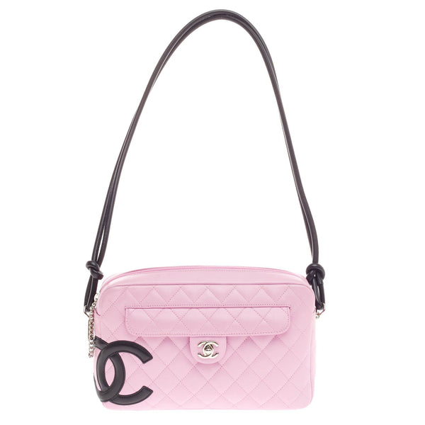 Cambon Camera Bag Quilted Leather