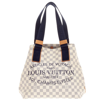 Louis Vuitton Limited Edition Articles de Voyage Beach Cabas Damier PM