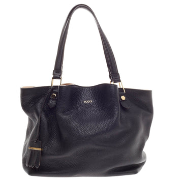 Tod's Flower Bag Leather Medium