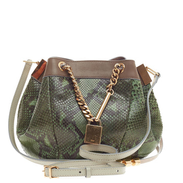 Chloe Camille Crossbody Python Small