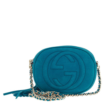 Gucci Soho Chain Bag Nubuck Mini